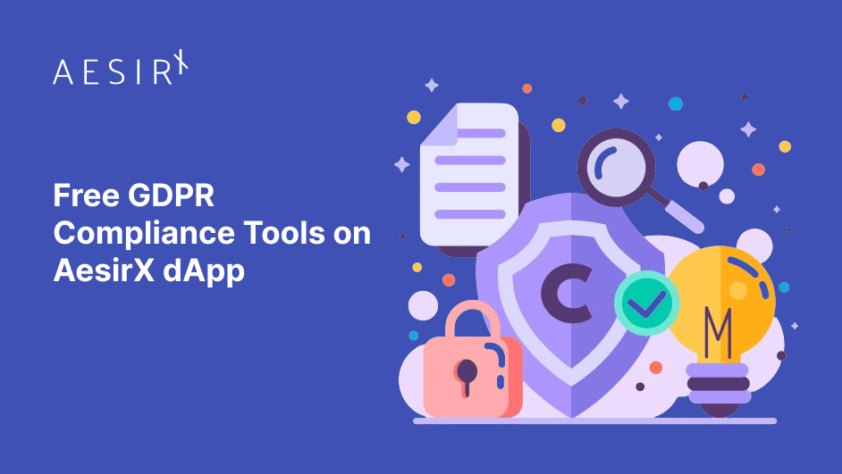 free gdpr compliance tools on aesirx dapp
