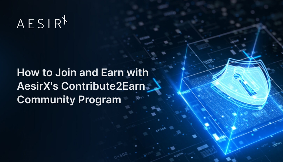 join and earn with aesirxs contribute2earn program