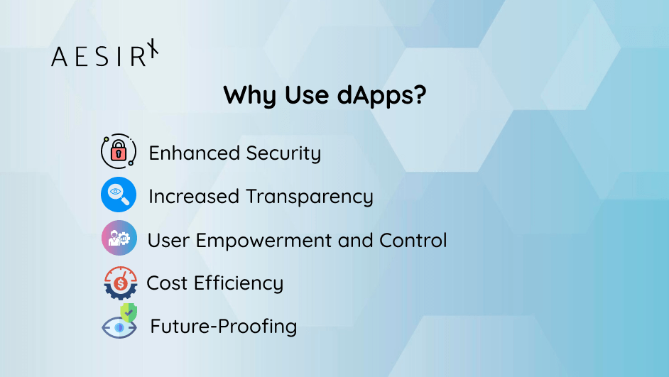 dapps give users control over their data
