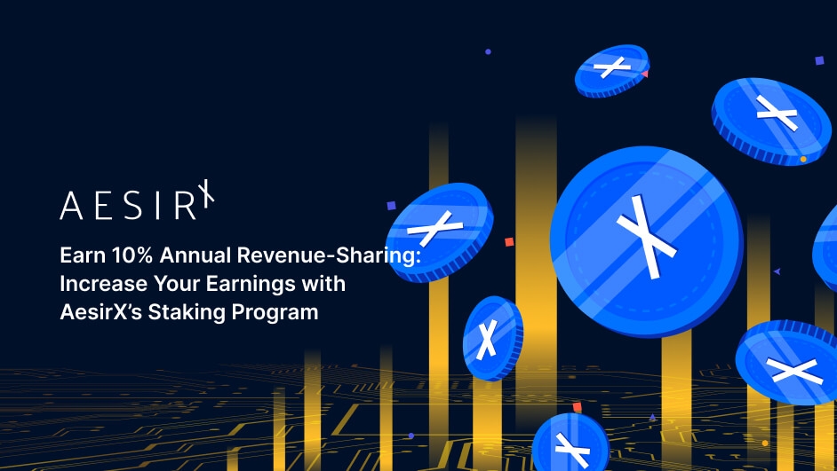 og earn 10 revenue share with aesirxs staking program
