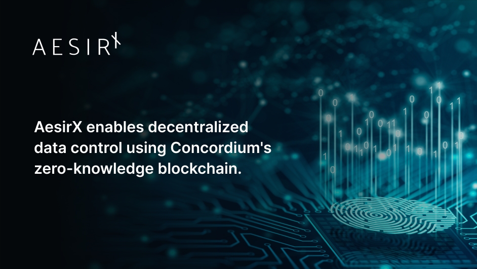 aesirx enables decentralized data control using concordiums zero knowledge blockchain