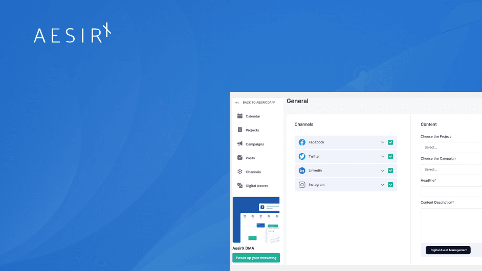 Using the Social Media Scheduling Tool on AesirX dApp - a Step-by-Step Guide